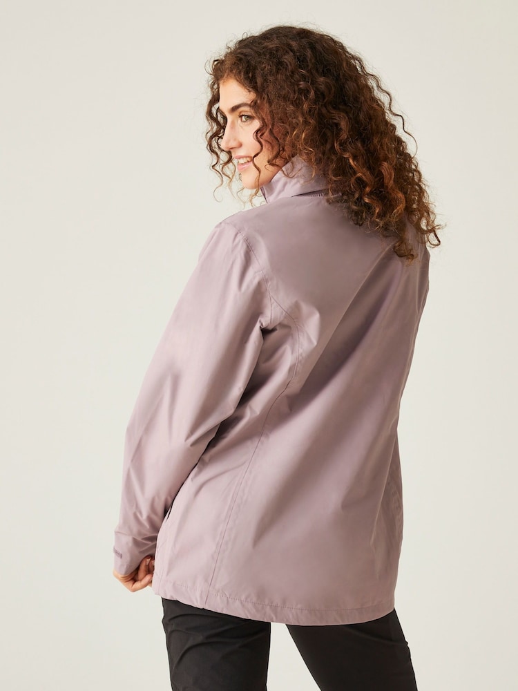 Regatta Purple Womens Daysha II Waterproof Jacket - Image 2 of 9