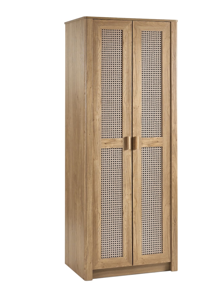 Julian Bowen Brown Sydney Double Wardrobe - Image 2 of 6