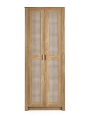 Julian Bowen Brown Sydney Double Wardrobe - Image 3 of 6