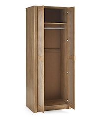 Julian Bowen Brown Sydney Double Wardrobe - Image 4 of 6