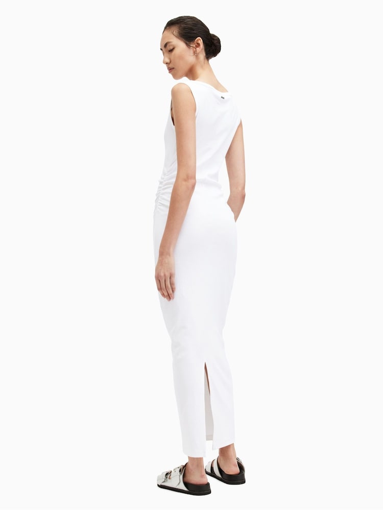 AllSaints White Katarina Dress - Image 2 of 7
