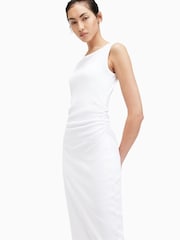 AllSaints White Katarina Dress - Image 6 of 7