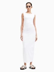 AllSaints White Katarina Dress - Image 7 of 7