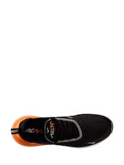 Черный/оранжевый - Кроссовки Nike Air Max 270 - Изображение 3 из 4