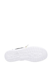 HEYDUDE Wendy Slip Classic Black/White Mules - Image 4 of 4