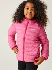 Regatta Pink Junior Hooded Marizion Jacket - Image 1 of 1