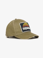 Superdry Green Graphic Trucker Cap - Image 1 of 4