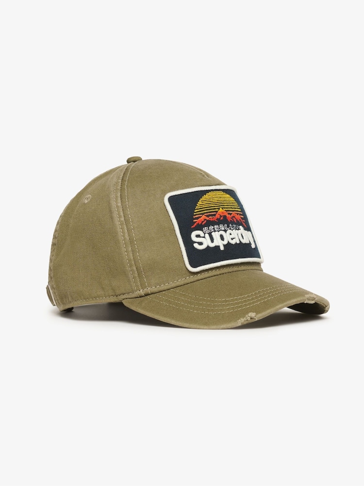 Superdry Green Graphic Trucker Cap - Image 1 of 4