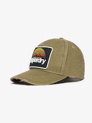 Superdry Green Graphic Trucker Cap - Image 2 of 4