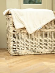 Lords and Labradors Cream Faux Fur Pet Blanket - Image 2 of 2