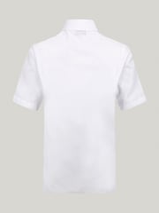 Trutex White Slim Fit Short Sleeve 3 Pack School Shirts - Image 7 of 7