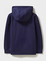 Crew Clothing Blue Blue Zip Up Hoodie - Image 2 of 3