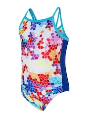 Zoggs Girls Yaroomba Floral One Piece Swimsuit - Image 2 of 5