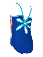 Zoggs Girls Yaroomba Floral One Piece Swimsuit - Image 3 of 5