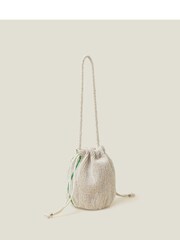 Accessorize Multi Hand-Beaded Stripe Duffle Multi Bag - Image 3 of 4
