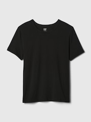 Gap Black Crew Neck Vintage Short Sleeve T-Shirt - Image 4 of 4
