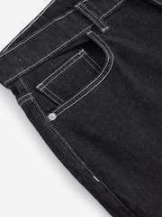 Black Rinse EDIT Barrel Jeans - Image 7 of 9