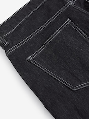 Black Rinse EDIT Barrel Jeans - Image 8 of 9