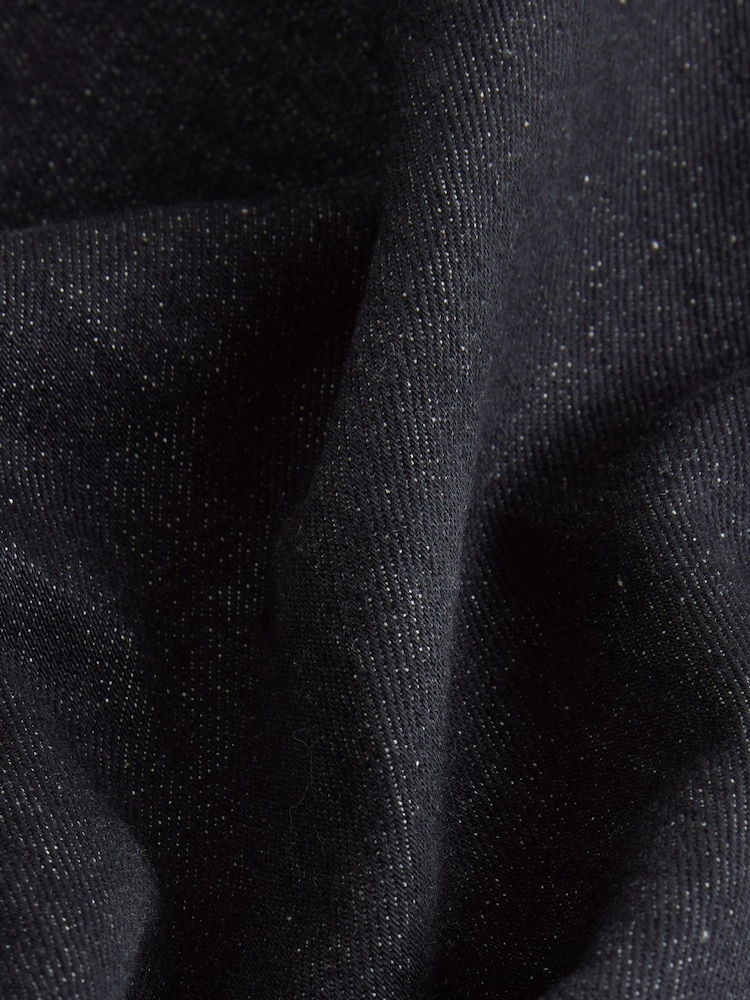 Black Rinse EDIT Barrel Jeans - Image 9 of 9