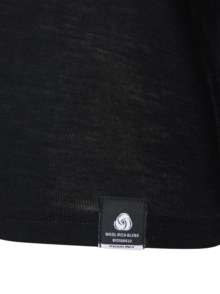 Mountain Warehouse Black Merino II Kids Round Neck Thermal Top - Image 5 of 5