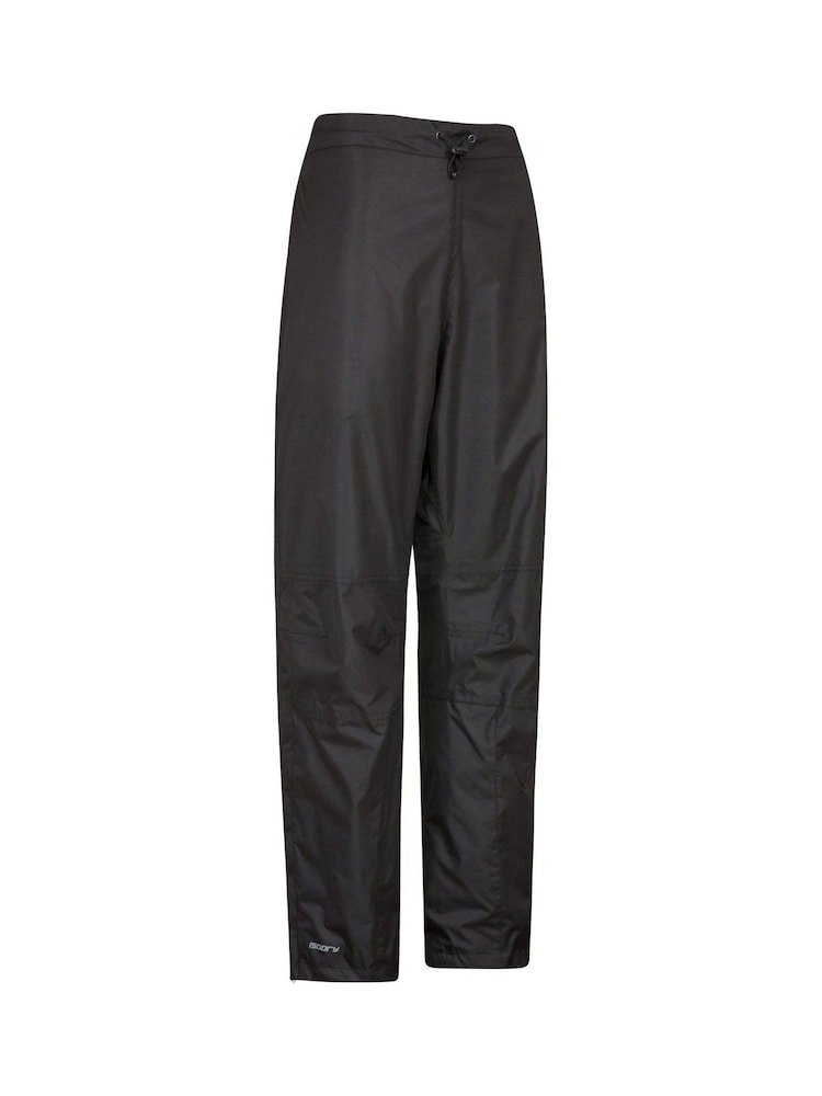 Negro - Pantalones impermeables de mujer Spray de Mountain Warehouse - Imagen 2 de 5