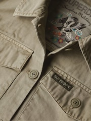 Superdry 100% Cotton Military Overshirt - Image 8 of 8