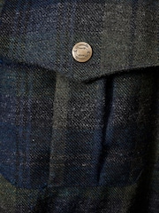 Aubin Caenby Wool Check Worker Jacket - Image 6 of 8