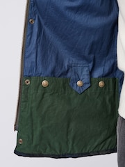 Aubin Caenby Wool Check Worker Jacket - Image 8 of 8