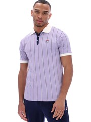 Fila Purple Brett Double Stripe Bb1 Polo Shirt - Image 2 of 4