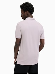 AllSaints Purple Reform Polo Shirt - Image 2 of 5