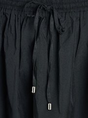 Oliver Bonas Black Tie Waist Midi Skirt - Image 5 of 6