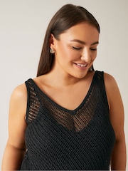 EVANS Curve Tape Yarn Vest - Image 4 of 4