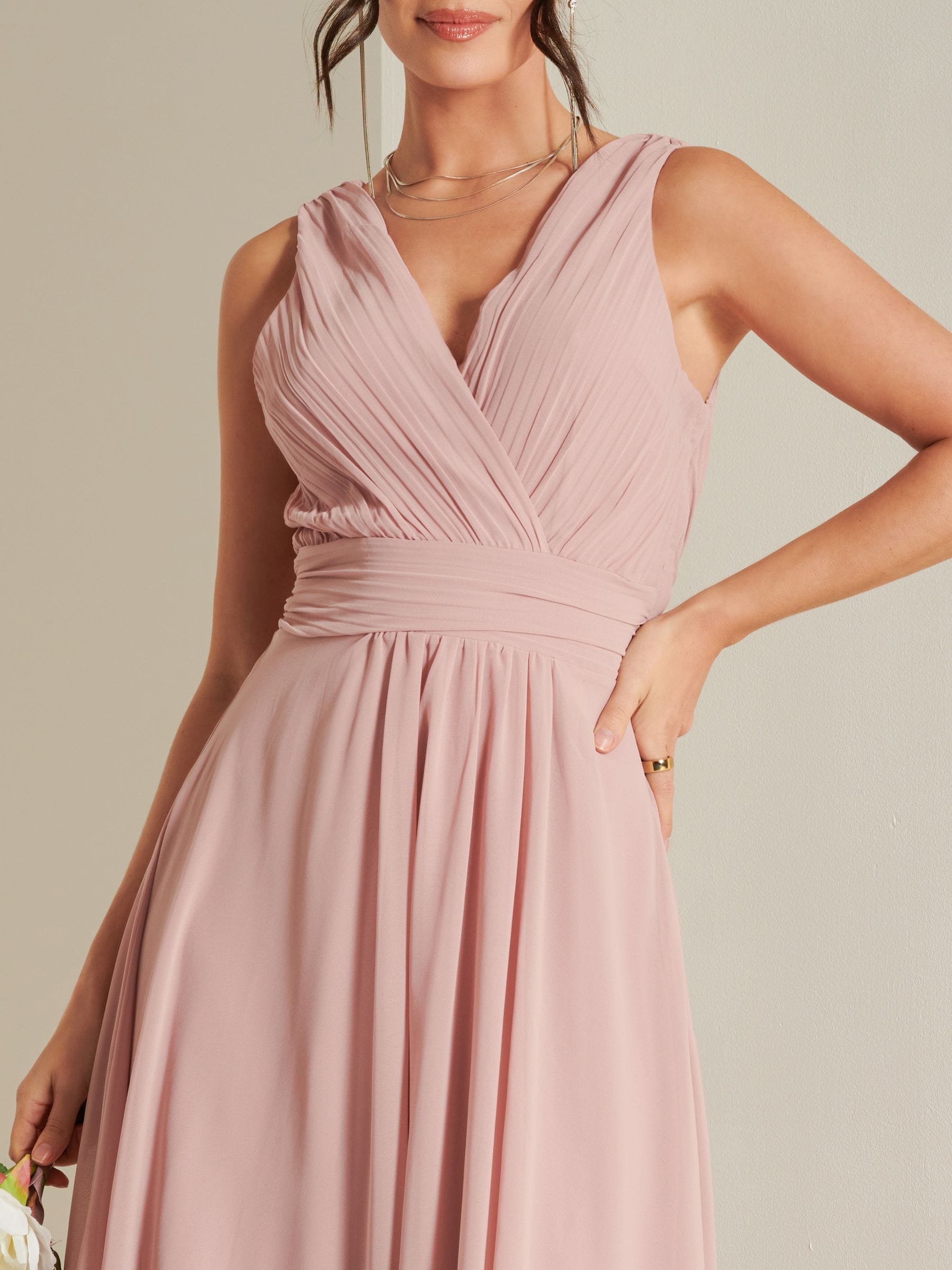 chiffon pleated dress – BUNNY APARTMENT