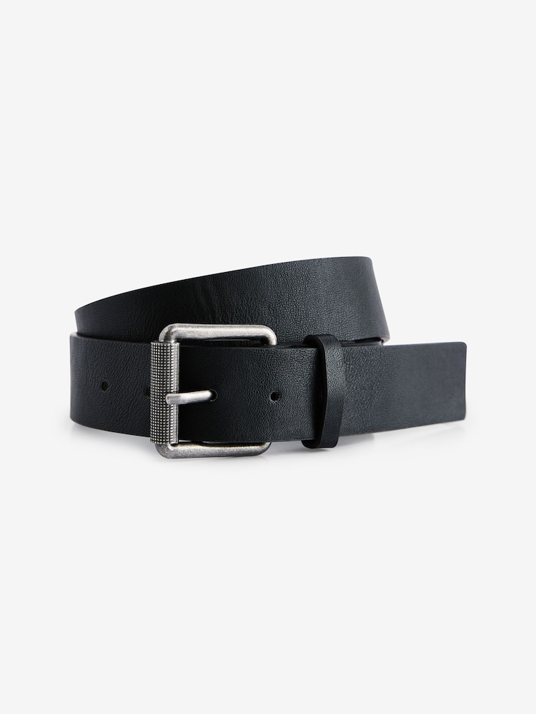 Steel Blue Straight Fit Belted Authentic Jeans - Image 12 of 12