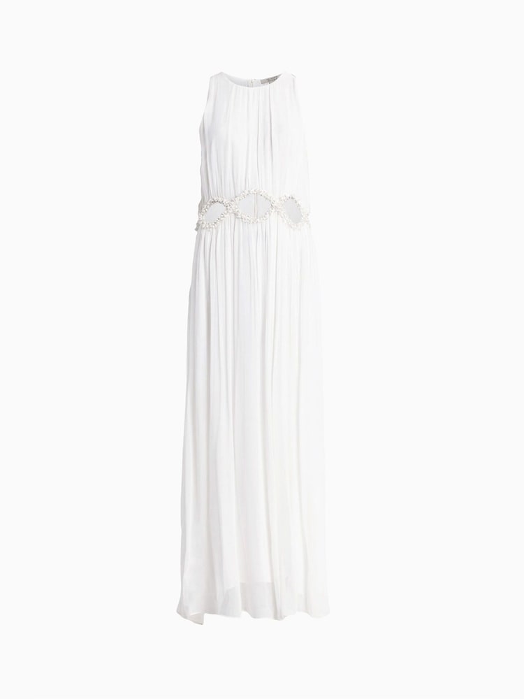 AllSaints White Aviana Broderie Dress - Image 7 of 7