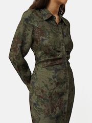 Jigsaw Shadow Floral Jacquard Dress - Image 4 of 6