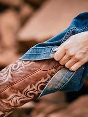 Ariat Hazen Western Brown Boots - Image 5 of 8