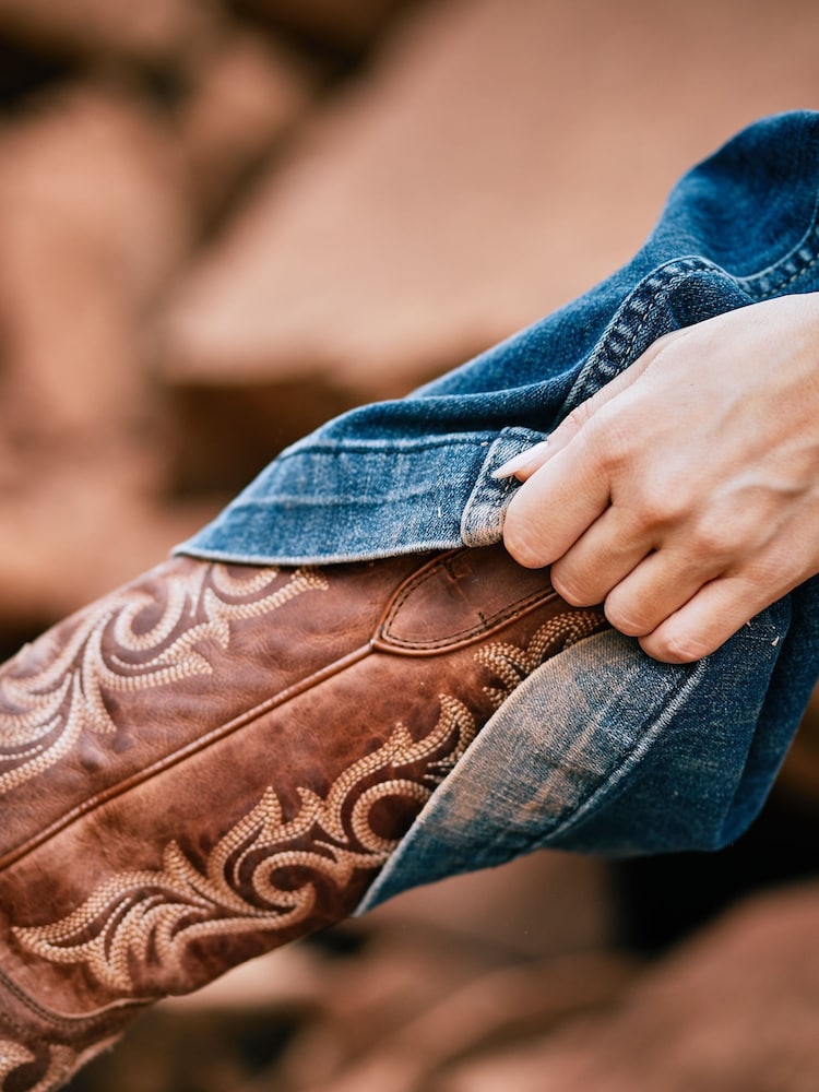 Ariat Hazen Western Brown Boots - Image 5 of 8