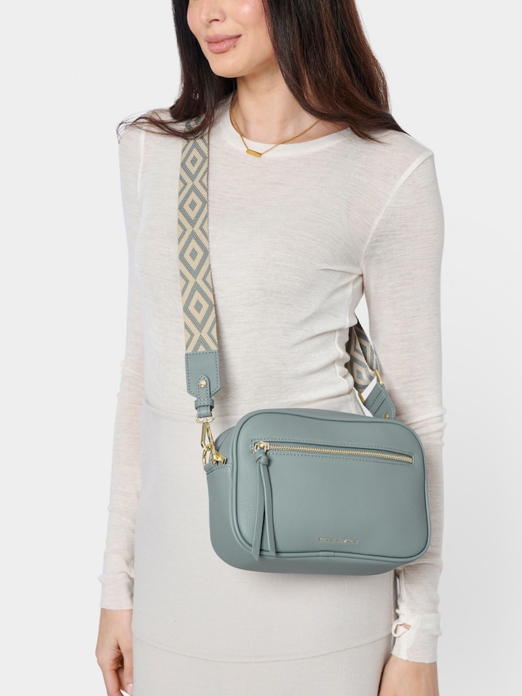 Katie Loxton Blue Hallie Cross-Body Bag - Image 1 of 4