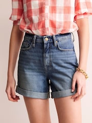 Boden Blue Denim Shorts - Image 3 of 6