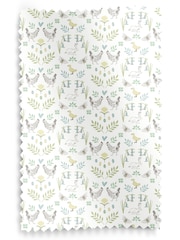 Sophie Allport White Spring Chick Made to Measure 100% Cotton Roman Blinds - Image 6 of 6