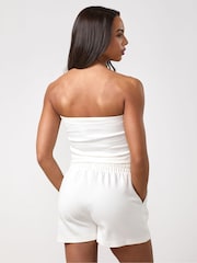 Gym King White Portals Bandeau Vest - Image 2 of 4