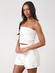 Gym King White Portals Bandeau Vest - Image 3 of 4