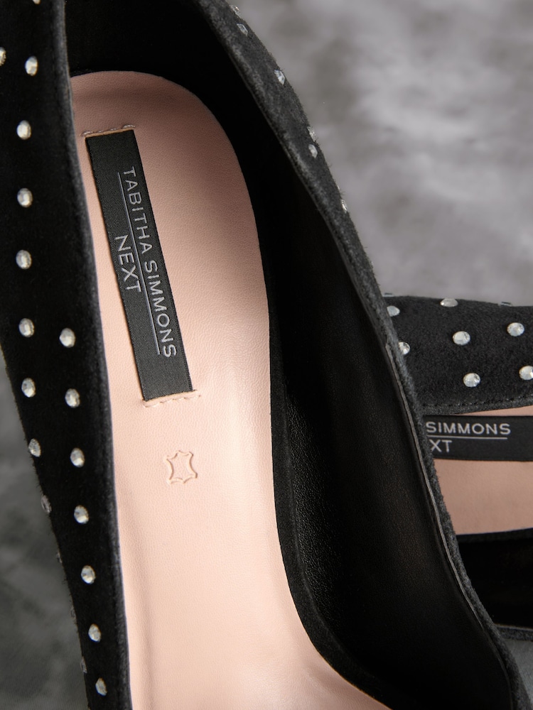 črna - Tabitha Simmons Lola Leather Studded Point čevlji z visoko peto - Slika 14 iz 14 črna - Tabitha Simmons Lola Leather Studded Point čevlji z visoko peto - Slika 14 iz 14