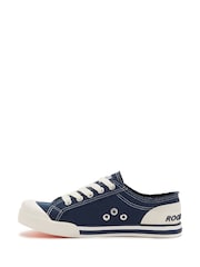 Rocket Dog Jazzin Cotton Canvas Trainers - Image 2 of 5