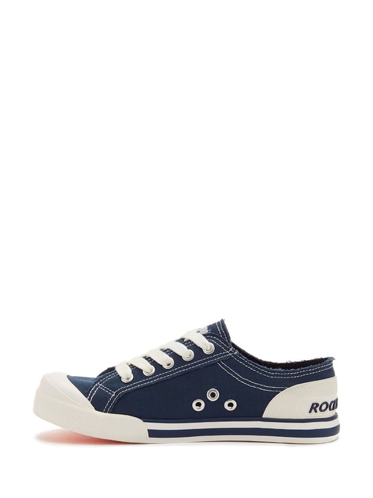 Rocket Dog Jazzin Cotton Canvas Trainers - Image 2 of 5