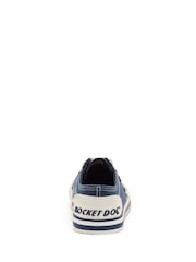 Rocket Dog Jazzin Cotton Canvas Trainers - Image 4 of 5