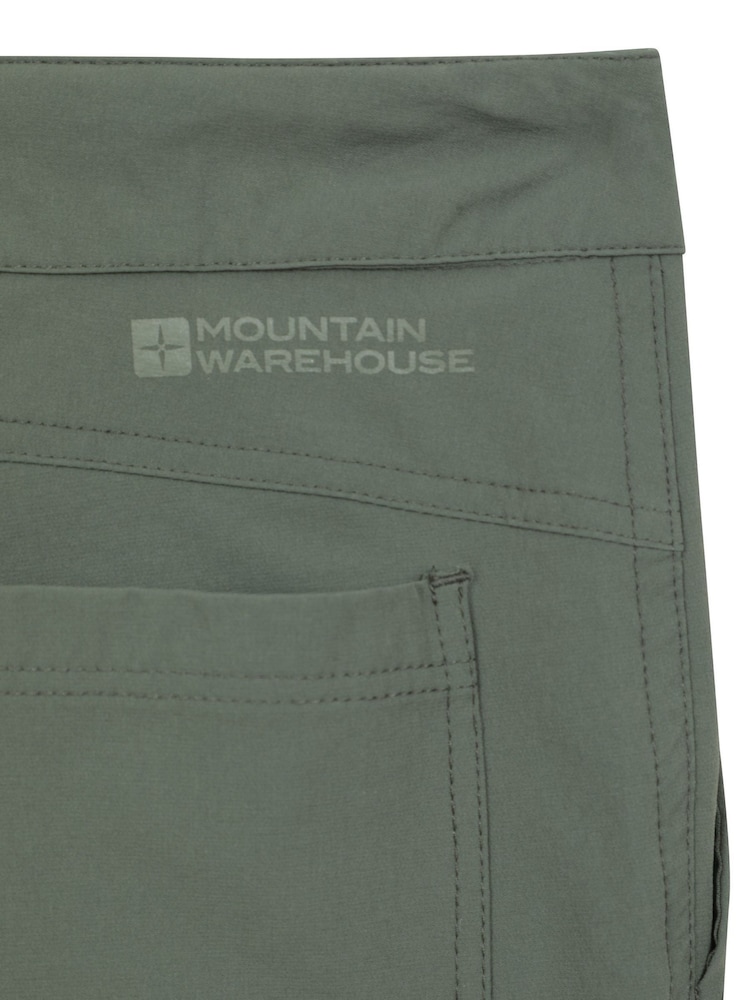 Mountain Warehouse Green Womens 100% Cotton Kesugi Trekking Trousers - Image 5 of 5