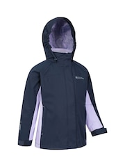 Mountain Warehouse Blue Kids Shelly II Waterproof Jacket - Image 2 of 5