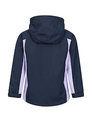 Mountain Warehouse Blue Kids Shelly II Waterproof Jacket - Image 3 of 5